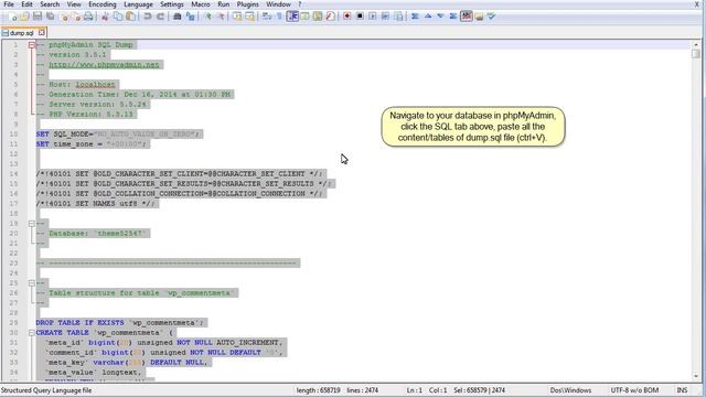 How To Import Database Tables Via SQL Tab In PhpMyAdmin смотреть онлайн
