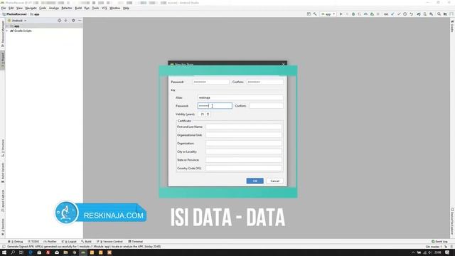 Membuat Keystore di Android Studio - How To Create Keystore Android Studio смотреть онлайн