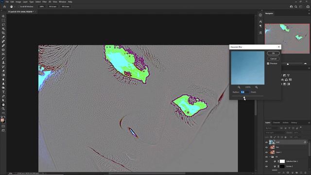 Hướng dẫn tăng chi tiết hạt da đẹp trong Photoshop! смотреть онлайн