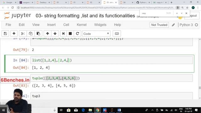 python for beginners: python lists, python tuples, python sets смотреть онлайн