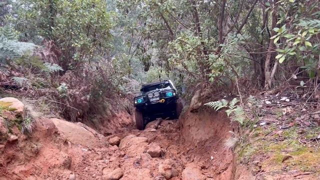 Chopped Patrols VS Cobaws 4wd tracks! (TB48, LS3 Supercharged, TD42) смотреть онлайн