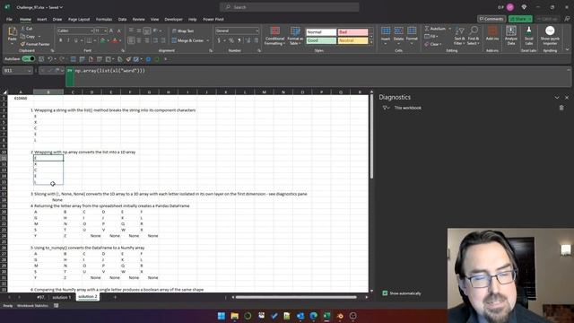 Get FAST results with 3D NumPy arrays! Python in Excel #25 смотреть онлайн