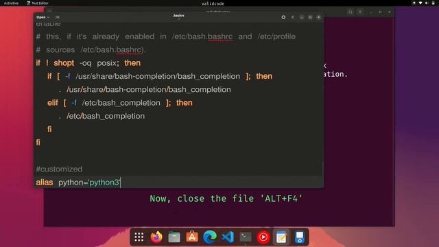 Setting alias for python3 in ubuntu/Linux | set python3 as python | Fixing python command not found смотреть онлайн