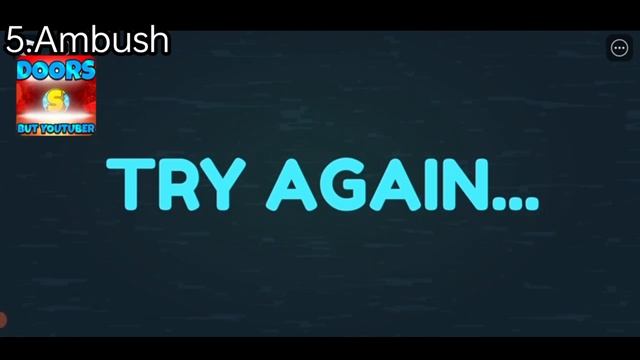 [ROBLOX] Doors and 10 other fanmade Ambush JumpScares смотреть онлайн