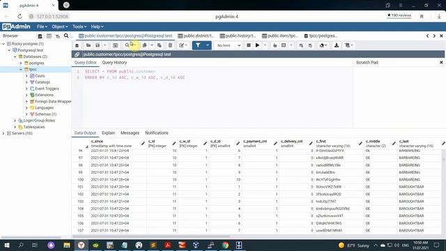 PostgreSQL yük testi смотреть онлайн