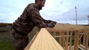 САМЫЙ БЮДЖЕТНЫЙ ДОМ ЗА 7 ДНЕЙ! Дачный домик фундамент из покрышек!!