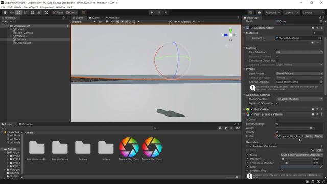 How to create an underwater effect in Unity (Tutorial) by #SyntyStudios смотреть онлайн