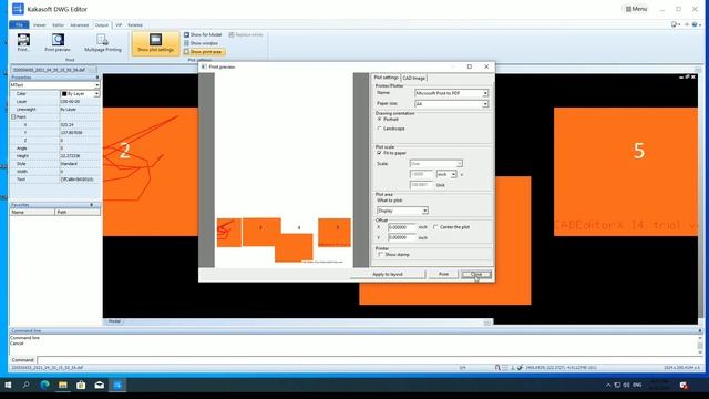 View and Edit DWG File with Kakasoft AutoCAD DWG Viewer смотреть онлайн
