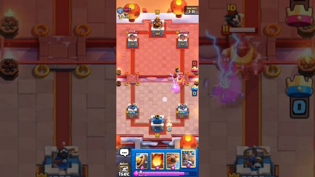 Clash Royale Short Gameplay With Royal Recruit and Royal Hogs смотреть онлайн