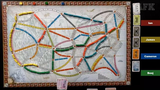 AFK — Ticket to Ride смотреть онлайн