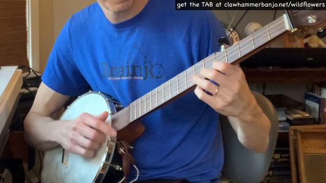 Clawhammer Banjo Song and Tab of the Week: "Wildflowers" смотреть онлайн