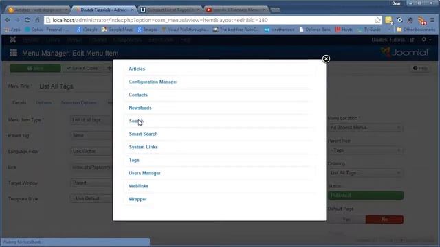 Joomla 3 Tutorials: How to use the Tags Menus смотреть онлайн