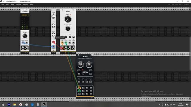 Как сделать собачий ASMR лай в синтезаторе. How to make a dog ASMR bark in a synthesizer in VCV Rac смотреть онлайн