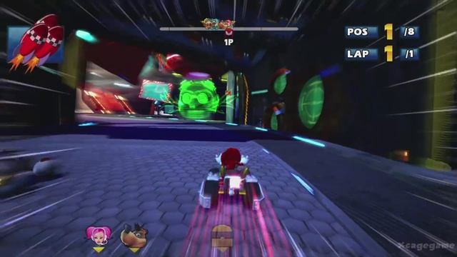 Sonic & SEGA All-Stars Racing - All Characters смотреть онлайн