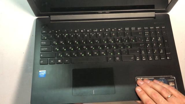 Установка SSD на Asus X553M смотреть онлайн