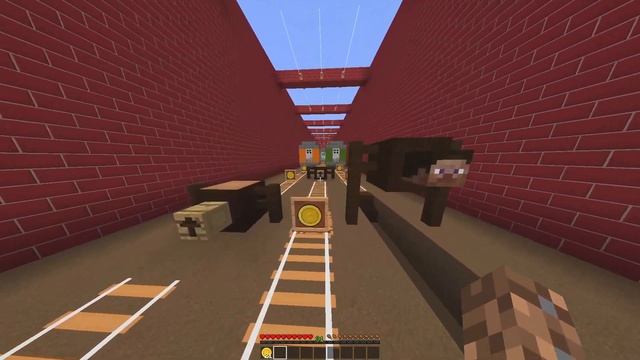 Subway Surfers In Minecraft смотреть онлайн