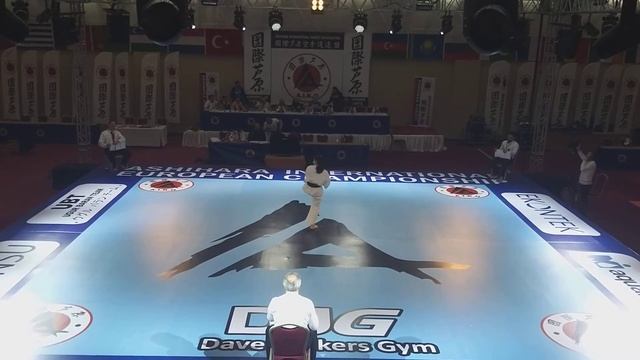 Kyokushin Kata Kanku Sevilay Kılıç Avrupa Şampiyonası смотреть онлайн