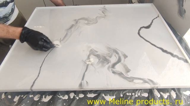 Набор №60. Эпоксидные покрытия под мрамор своими руками. Простейший способ. смотреть онлайн