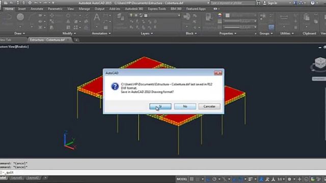 De AutoCAD a SAP2000 смотреть онлайн