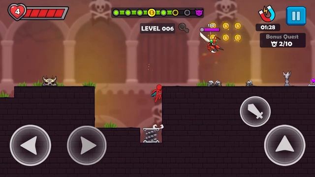 Stickman Go | All Levels 1 - 8 + BOSS | Stickman Adventure Part #1