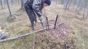 Охота и рыбалка в тайге. Часть2. Ставим петли