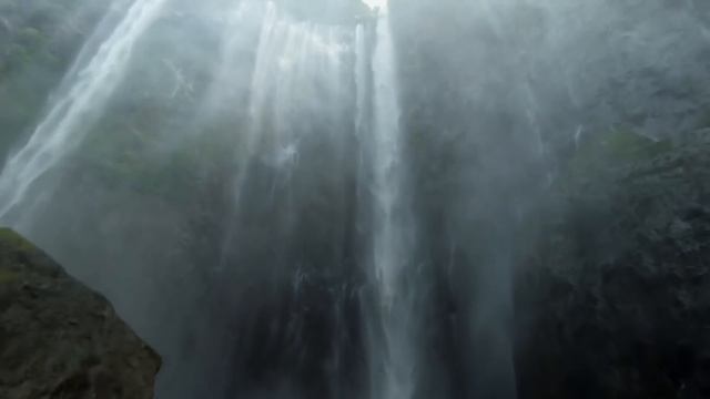 UNDERNEATH ONE OF THE WORLD'S BEST WATERFALLS | TUMPAK SEWU (120 METERS) | Java, Indonesia смотреть онлайн