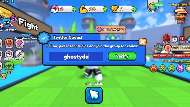 Roblox Pull a Sword Simulator (Secret Codes!) смотреть онлайн