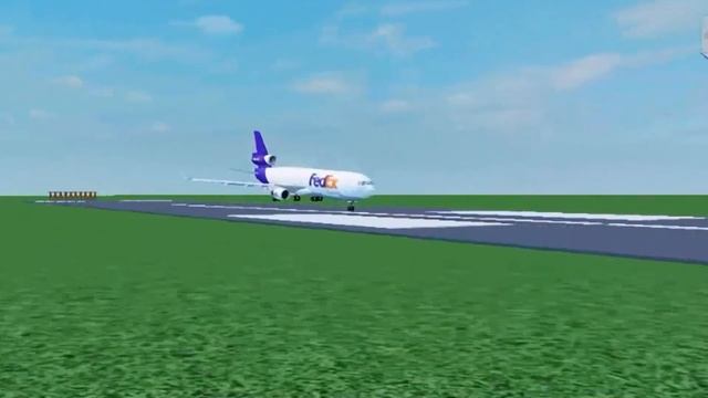 FedEx Flight 80 (Roblox Crash Animation) смотреть онлайн