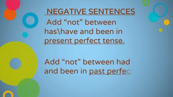 Present and Past Perfect Passive Voice