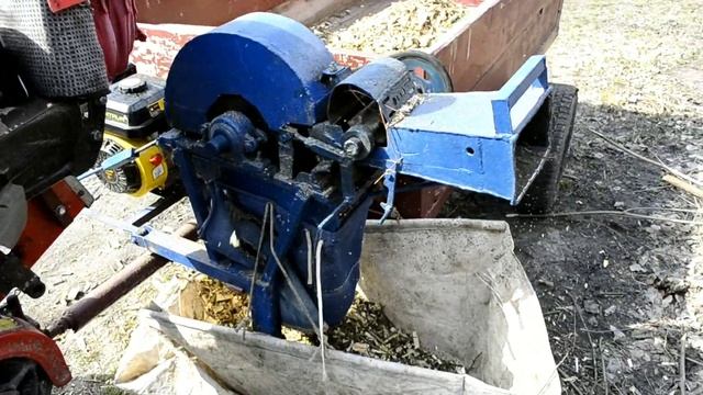 Щепорез Веткоруб самодельный Конструкция Работа смотреть онлайн