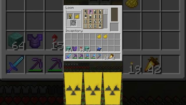 Minecraft: How to Make a Nuclear / Radioactive Symbol Banner - Tutorial смотреть онлайн