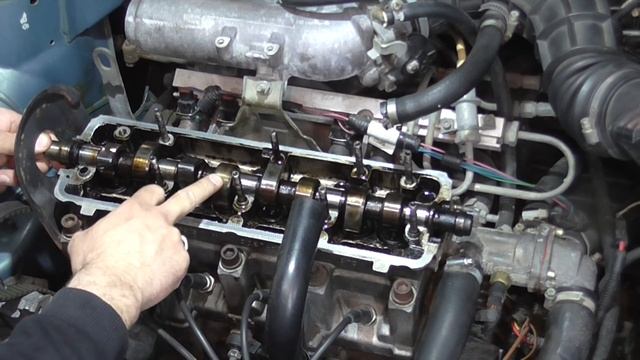 Работа двс с прослабленным распредвалом