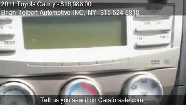 2011 Toyota Camry SE 6-Spd AT - for sale in Ontario, NY 1451 смотреть онлайн