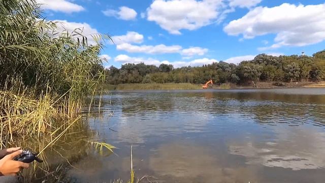 Прикормочный кораблик Nitro Carp. Честный обзор и тест на воде. смотреть онлайн