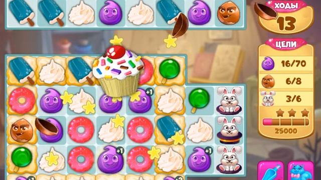 Волшебный Праздник 4 уровень [Долина Сладостей бонусный мир] - Magical Holiday Level 4 смотреть онлайн