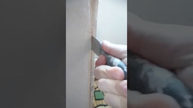 Демонтаж откоса из гипсокартона, ч. 1/4 смотреть онлайн