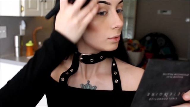 Big Tiddy Goth Gf Makeup Tutorial | The Black Metal Barbie смотреть онлайн