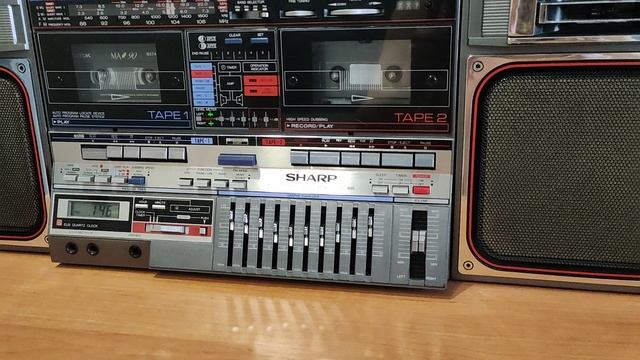 SHARP 800 включаем радио и тайп смотреть онлайн