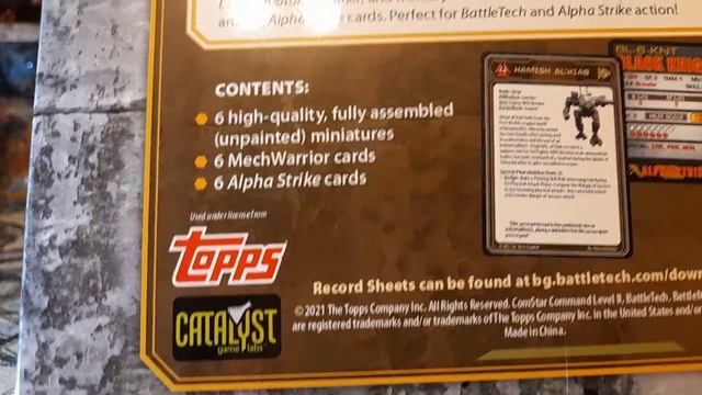 BattleTech - Clan Invasion Kickstarter Comstar Level II packs review! смотреть онлайн