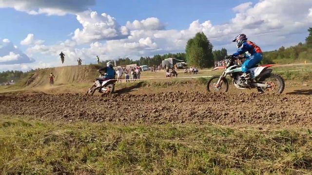 Мотокросс Хотьково класс Любители смотреть онлайн
