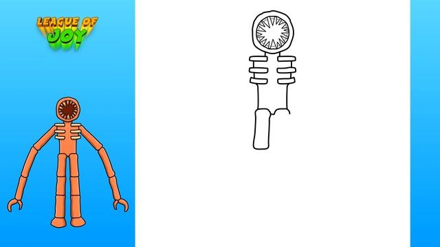 How to DRAW The FIGURE - DOORS ROBLOX смотреть онлайн