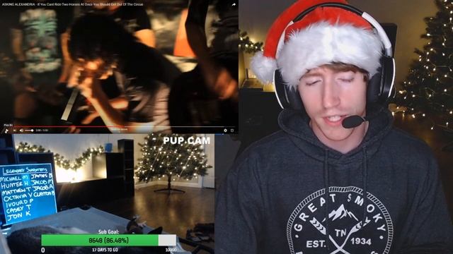 Chris REACTS to Asking Alexandria - If You Cant Ride Two Horses At Once You Should Get Out Of The.. смотреть онлайн