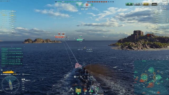 ОБЗОР MARCO POLO. ИТАЛЬЯНСКИЙ ПЕРЕКРЕЙСЕР ИЛИ НЕДОЛИНКОР || World of Warships смотреть онлайн