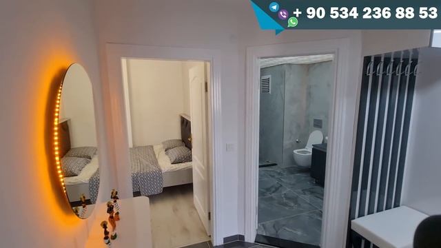 ОЧЕНЬ НЕДОРОГО квартира в Алании в центре КРАСИВАЯ недвижимость в Турции смотреть онлайн