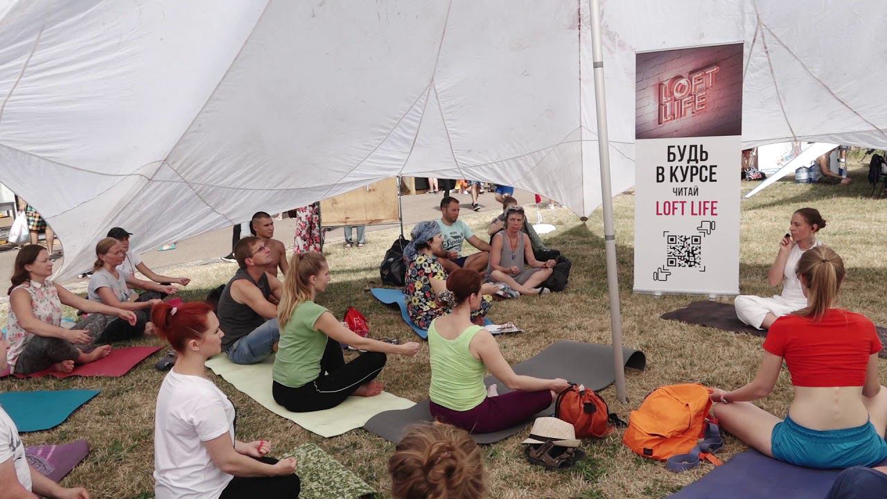 Пятый Международный день Йоги в России, трансляция от АПИК студии смотреть онлайн