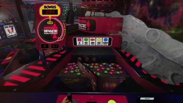 Hitting Every Jackpot at the Arcade - Coin Game смотреть онлайн