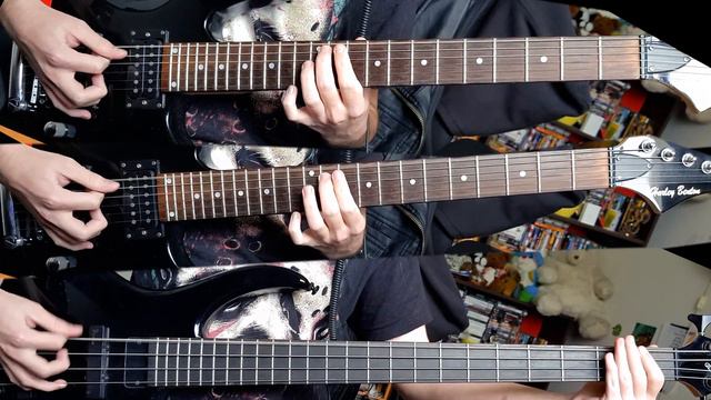 Godsmack - Dead And Broken 4K Guitars and Bass Cover смотреть онлайн