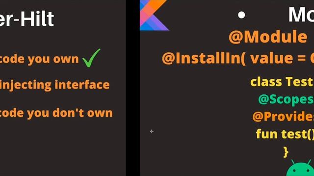 Android Dagger-hilt | What is Module | Dagger-Hilt tutorial | hindi | part-5 смотреть онлайн