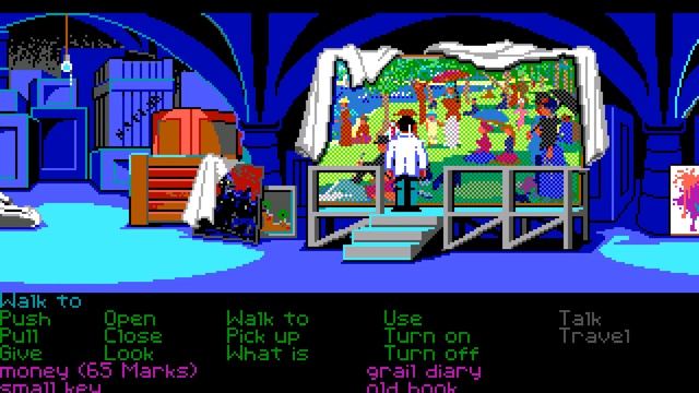 Indiana Jones and the Last Crusade (PC/DOS) EGA 16-Color, 1989, Lucasfilm ltd смотреть онлайн