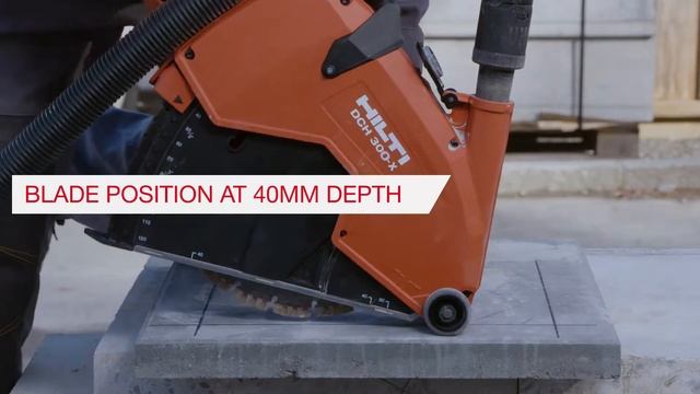 Hilti DCH 300-X Wet/dry Electric Cutter